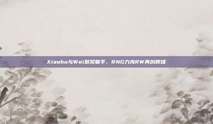 Xiaohu与Wei默契联手，RNG力克RW再创辉煌