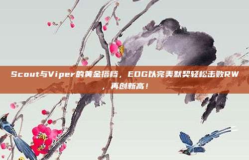 Scout与Viper的黄金搭档，EDG以完美默契轻松击败RW，再创新高！