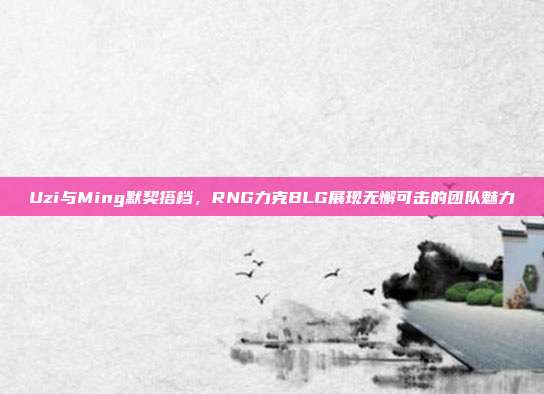 Uzi与Ming默契搭档，RNG力克BLG展现无懈可击的团队魅力